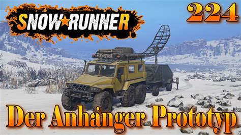 Snowrunner Halbinsel Kola Der Anh Nger Prototyp I Gameplay I