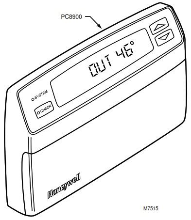 Honeywell C7089A Outdoor Temperature Sensor Instruction Manual Manuals