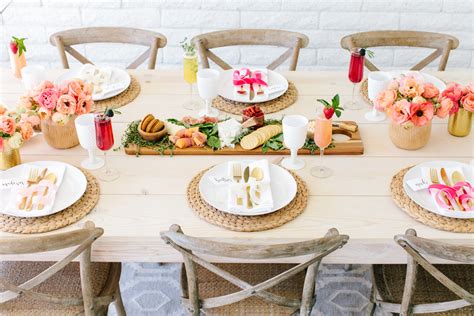 A Gorgeous Spring Backyard Brunch The Tomkat Studio Blog