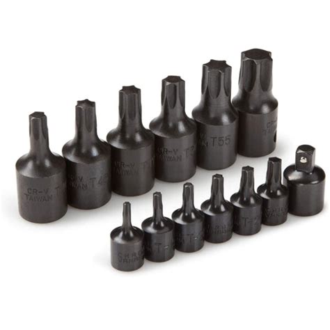 Juego De Dados De Impacto Torx Piezas Kikotools