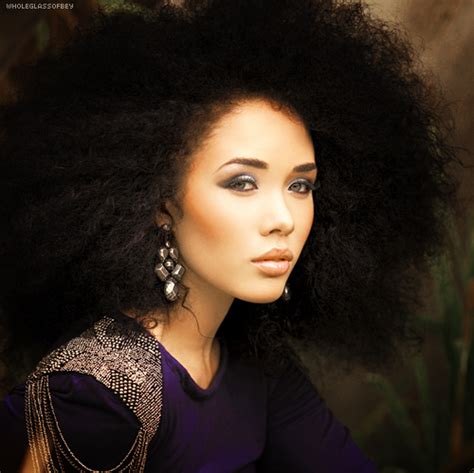 Combed Out Mixed And Biracial Hair Biracial And Mixed Hair Pinterest Biracial Hair Natural