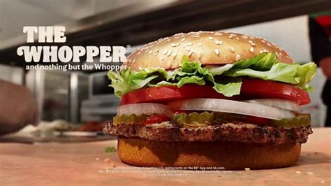 Burger King Whopper Tv Spot ‘real Whopper 1 Delivery Fee Ispottv