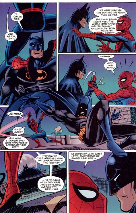 Batman Vs Spider Man It S On Like Its Marvel And Dc Crossover