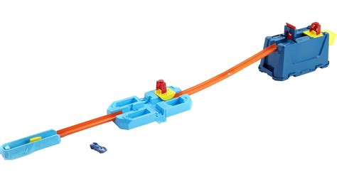 Hot Wheels Track Builder Unlimited Stunt Crash Box Play Set With 18 Components Walmart