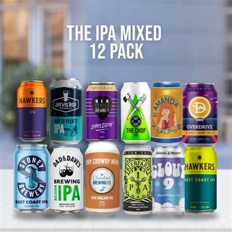 THE IPA MIXED 12 PACK - The Craft Beer Cottage