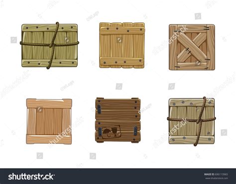 18,190 Cartoon wood box Images, Stock Photos & Vectors | Shutterstock