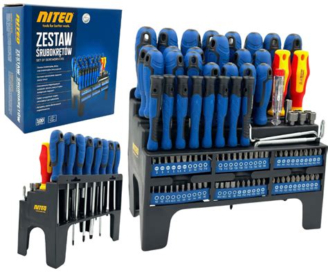 ZESTAW ŚRUBOKRĘTÓW NITEO TOOLS 100EL OFF Outlet