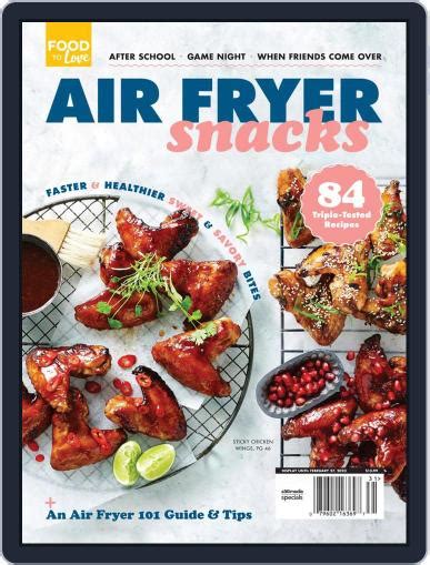 Air Fryer Snacks Magazine Digital