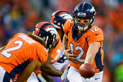 Denver Broncos 53 Man Roster A Final Projection Of Who Makes The Team