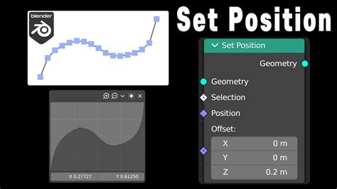 All About Set Position Node Geometry Nodes Blender 3 Youtube