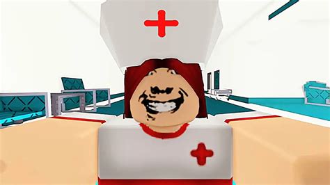 Weird Strict Nurse Jumpscare Roblox Youtube