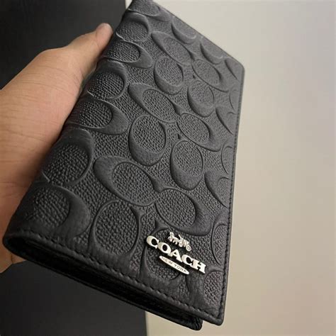 Buy Coach Embossed Leather Unisex Long Wallet - Online