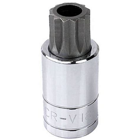 Capri Tools 30056 XZN 18mm Triple Square Bit Socket With Tamper Proof