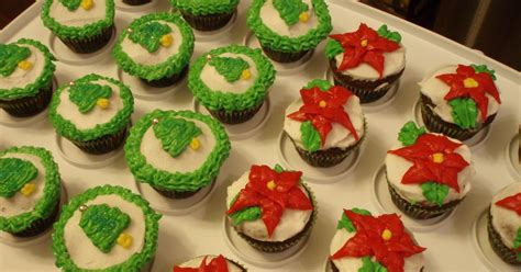 Naked Cupcakes Christmas Cupcakes