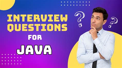 Comprehensive Java Interview Questions A Guide To Ace Your Java Programming Interviews Youtube