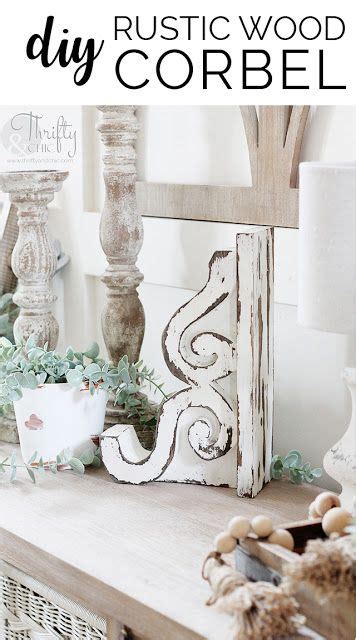 DIY Rustic Wood Corbel | Corbels, Wood corbels, Rustic diy