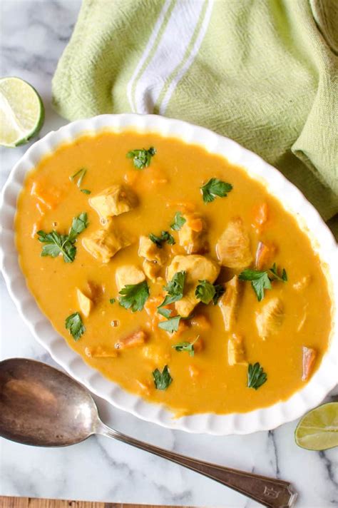 Slow Cooker Instant Pot Butternut Squash Chicken Curry The Natural Nurturer