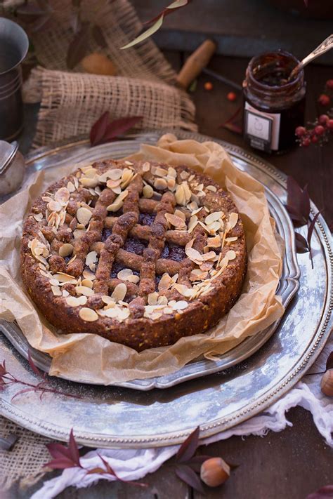 Linzer Torte Vegan Senza Glutine Ricette Torta Vegana Ricette