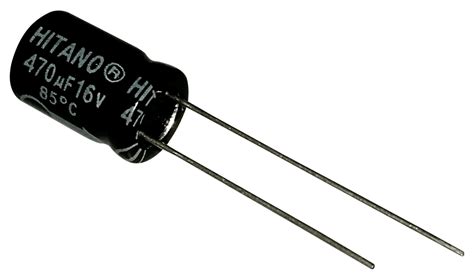 Capacitor Eletrol Tico Uf X V Ded Componentes Eletr Nicos