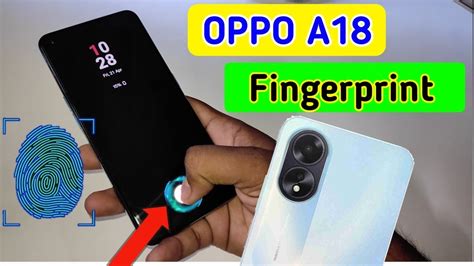 Oppo A18 Display Fingerprint Setting Oppo A18 Fingerprint Screen Lock