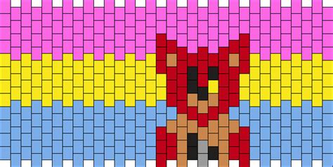 Pansexual Foxy Fnaf Pony Bead Patterns Characters Kandi Patterns For