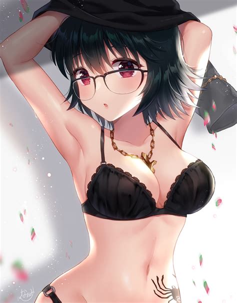 Rule 34 1girls Artist Request Big Breasts Black Hair Bra Breasts Curvy Female Female Only