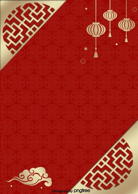 Red Chinese Wallpaper