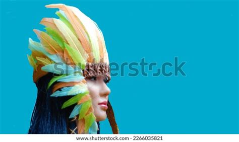 Native American Indian Shaman Head Face Stock Photo 2266035821 | Shutterstock