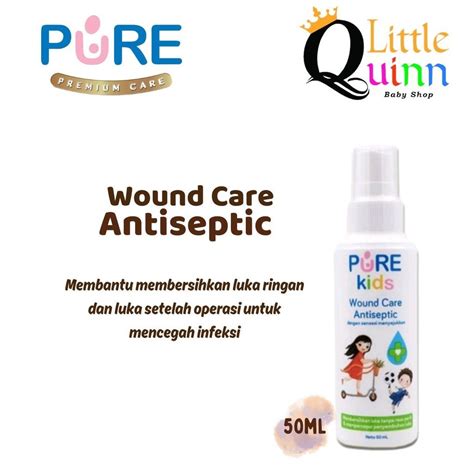 Pure Kids Wound Care Antiseptic Spraypurekids Wound Care Shopee