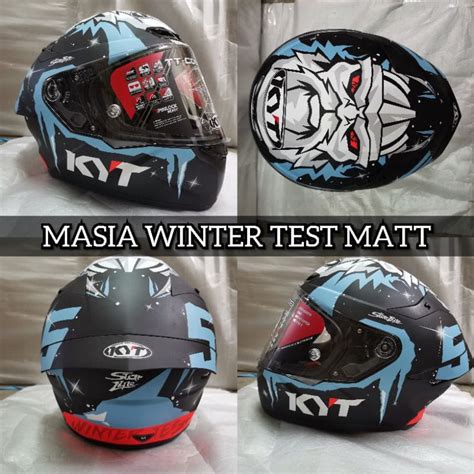 Helmet Kyt Tt Course Design Tony Arbolino Patthapark Play Espargaro