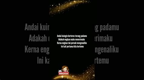 Cinta Pandang Pertama Lirik By Reedzwann Youtube