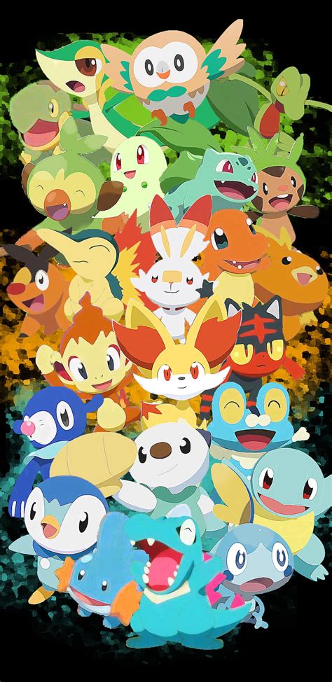 Starter Pokemon Wallpaper