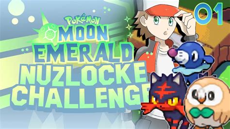 Pokemon Moon Emerald Nuzlocke Gba Rom Hack Part 1 All These Gen 7