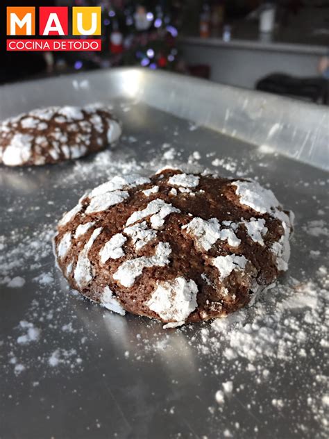 Mau Cocina De Todo Galletas De Chocolate Craqueladas