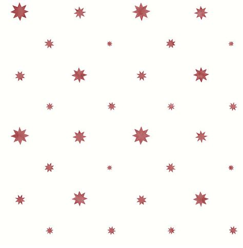 Shop Henry Red Starburst Wallpaper | Burke Decor