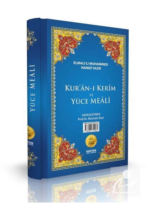 Haktan Yayınları Kur an ı Kerim Ve Yüce Meali Bilgisayar Hatlı Renkli