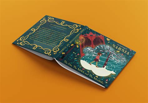 Chronicles of Narnia Book Cover on Behance