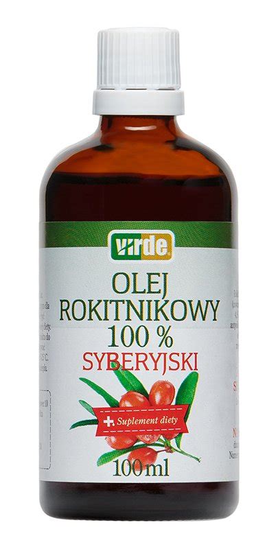 Virde Olej Rokitnikowy 100 Ml Sklep EMPIK