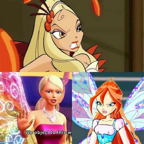 Winx Club Bloom And Barbie Vs Diaspro Battle