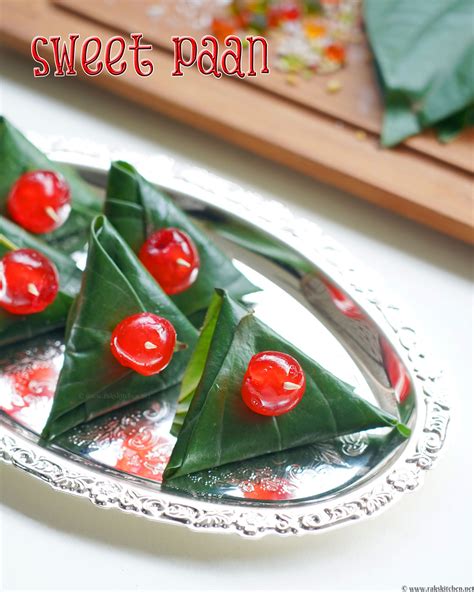 Cooking Hour Sweet Paan Recipe Meetha Paan Preparation