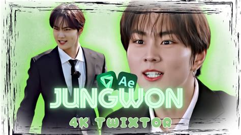 Jungwon Enhypen 4K EN O CLOCK Edit Clips Slo Mo Twixtor YouTube