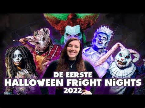 Walibi VLOG EERSTE HALLOWEEN FRIGHT NIGHTS SPOOKY DAYS 2022