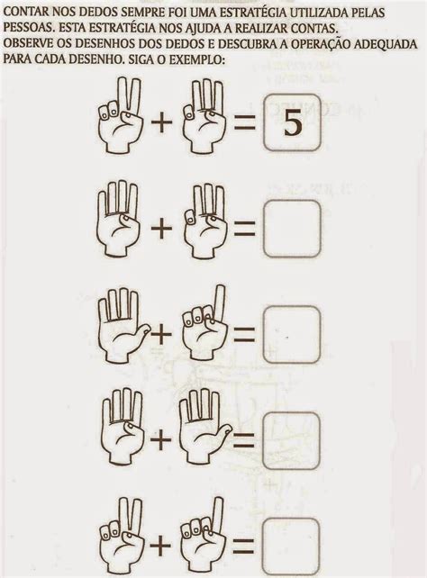 Atividades De Matemática De Adição