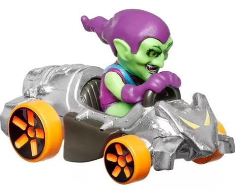 Hot Wheels Racer Verse Green Goblin Y Spider Man Hrt90 Color Green Goblin And Spider Man En