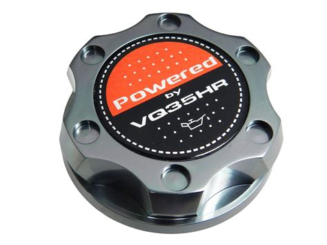 Gunmetal Vq Hr V Style Billet Engine Oil Filler Cap For Nissan