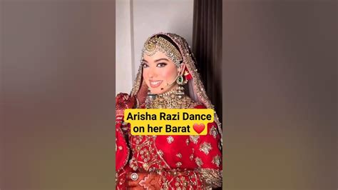 Arisha Razi Dance On Her Barat ♥ Barat Look 💕 Shorts Ytshorts Viral