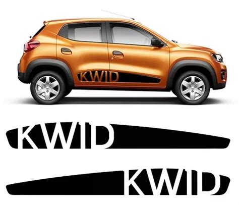 Adesivo Renault Kwid Faixa Lateral Par 2017 2018 2019 Kwd04