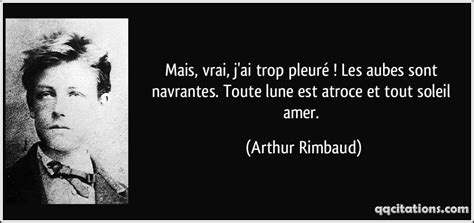 Arthur Rimbaud Citations Nostalgie Poeme Et Citation Citations De