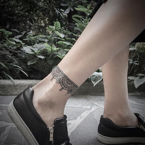 Absolutely Stunning Ideas For Ankle Band Tattoo Tattoo Bracelet