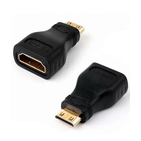 Adaptador Mini HDMI Macho A HDMI Hembra Max Center